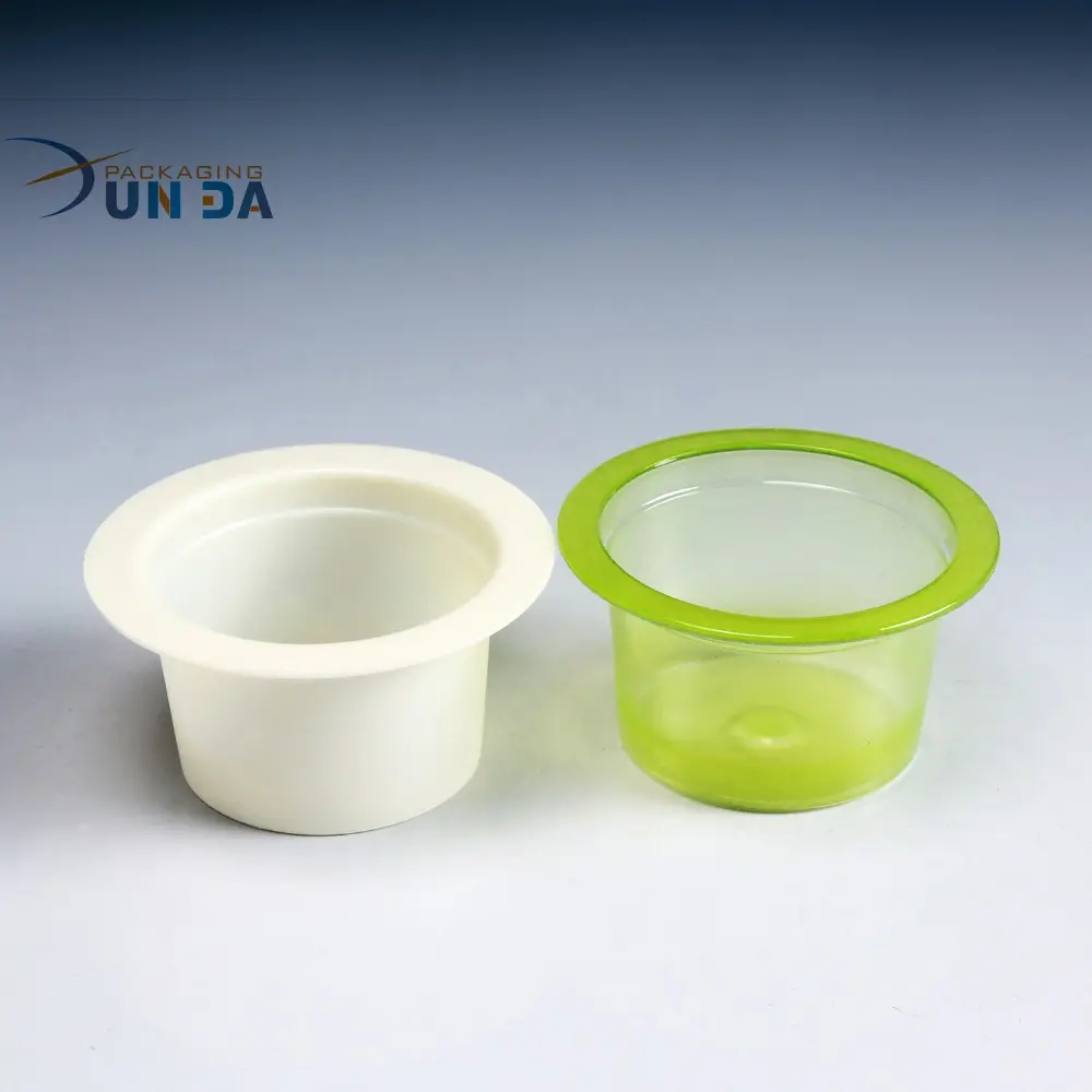 Personalización de yogur de plástico taza embalaje