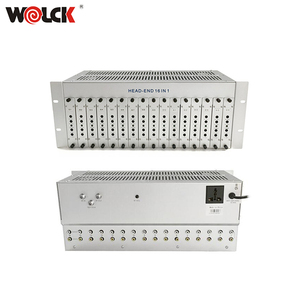 Yüksek kaliteli Catv modülatör 16 kanal Headend Rf kanalları Tv sistemi sabit modülatör - Product Image 4