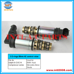 Per BMW Per Audi Per Mercedes-Benz Per Skoda auto serie Per <span class=keywords><strong>Delphi</strong></span> 6 /<span class=keywords><strong>CVC14</strong></span> Compressore serie AC valvola di controllo