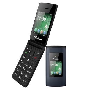 <strong>3G</strong> Flip Celulares Simples Feature Phone Dual Screen Dual Sim Telef Mobil Senior