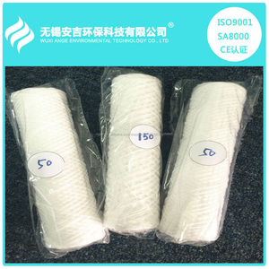 Ce-zulassung 5 Micron <span class=keywords><strong>PP</strong></span> <span class=keywords><strong>String</strong></span> Wunde <span class=keywords><strong>Filter</strong></span>