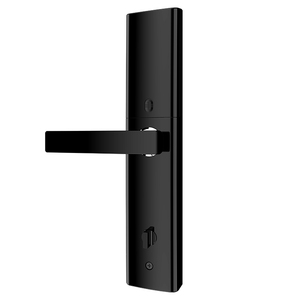 Teclado de huella dactilar de alta seguridad desbloqueo de cerradura de puerta inteligente con código, tarjeta, huella dactilar, MANGO y llave - Product Image 2