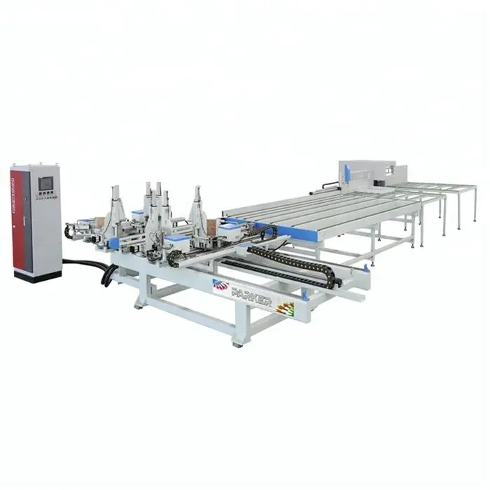 Parker CNC PVC Window Welding and Cleaning Machine Line