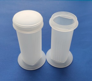 מעבדה שימוש פלסטיק 5 מקום מיקרוסקופ שקופיות Coplin צנצנת מכתים ר תבשיל מכתים שקופיות צנצנת