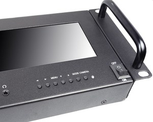 5&quot;x3 Dual Rackmount <strong>Lcd</strong> <strong>Monitor</strong> for Broadcast Preview <strong>with</strong> <strong>Composite</strong> and HDMI <strong>Input</strong>&amp;output for Broadcast