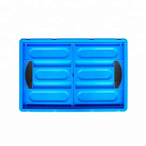 45L plastik katlanır katlanabilir saklama kutusu katlanabilir saklama kutusu tasarruf alanı gövde katlanabilir organizatör - Product Image 6