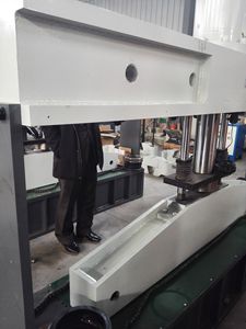 Máquina de teste de compressão de tubulação concreto, controle servo HCT-300