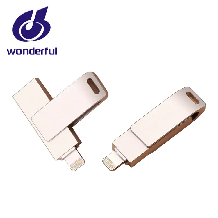 16GB 32GB 64GB 128GB iOS de almacenamiento de la unidad Flash USB OTG USB 2,0 Mini USB Flash Drive para iPhone iPad