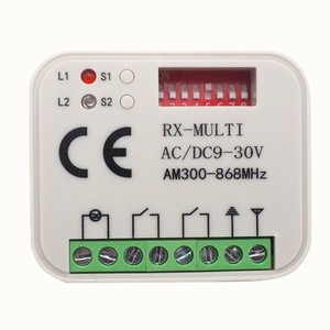 Home Automation Schiebe tor Steuer platine Fernbedienungen universelle Lern fernbedienungen - Product Image 1