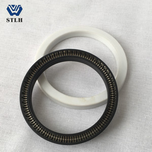 <span class=keywords><strong>PTFE</strong></span> ซีลที่ซ้อนกันในฤดูใบไม้ผลิแมวน้ำพลังงานเรเดียลสปริง