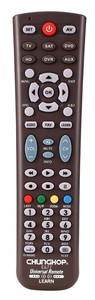 E677 Universal Fernbedienung mit Codes Betrieb 6 geräte mit 1 fernbedienung