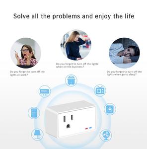 Ogemray American Standard GWF-SM03 Smart Home Mini Smart Google Home Alexa Steckdosen