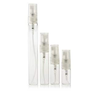 Flacon d'échantillon en verre avec pompe de pulvérisation en plastique, petit flacon atomiseur de parfum, 2ml, 3ml, 5ml, 10ml, bon marché - Product Image 2