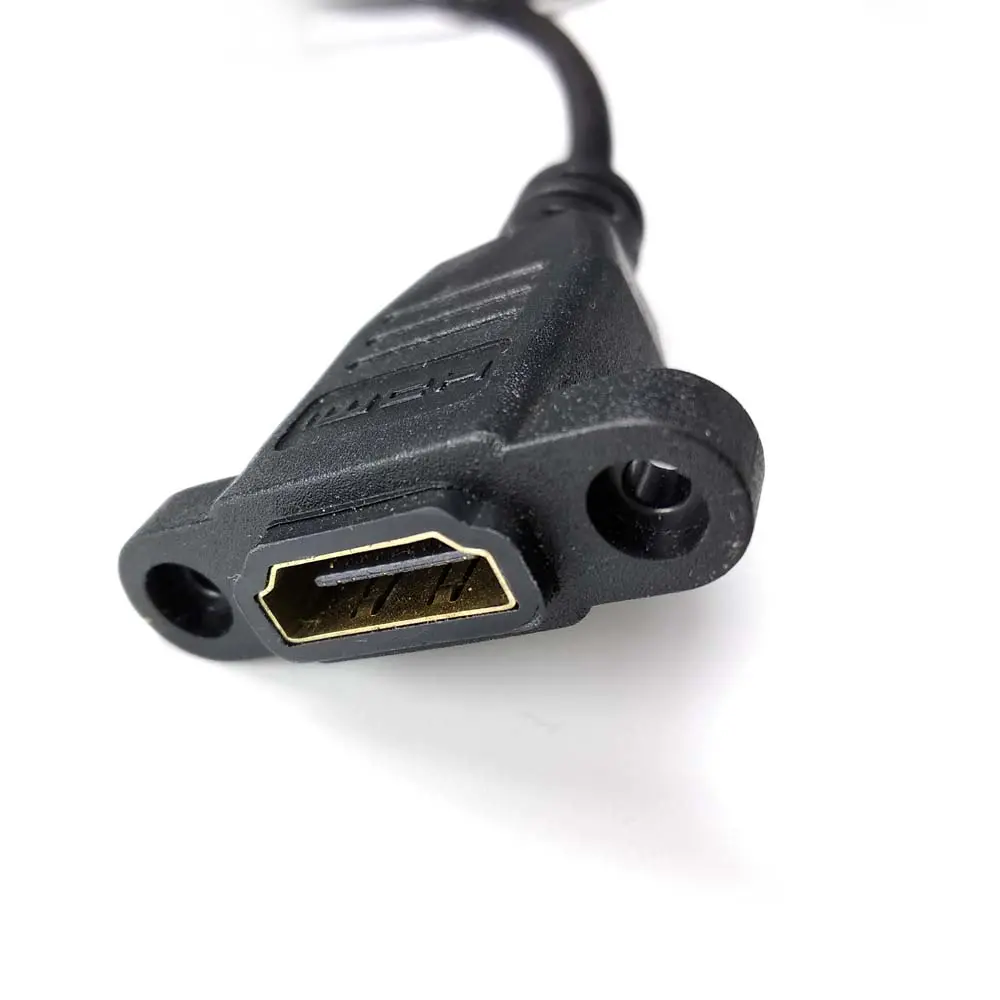 HDMI кабель и мини HDMI Панель Крепление HDMI для HDTV 1080P с винтовым замком