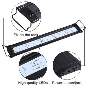 Guangdong Seabillion üreticisi discolor 5050 LED ışık akvaryum Ultra ince braketi lamba balık tankı için
