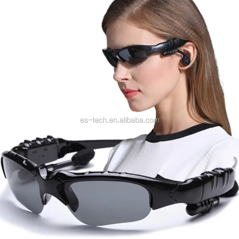 الأكثر مبيعًا في الهواء الطلق أزياء ركوب الدراجات في الهواء الطلق سماعات رأس لاسلكية بلوتوث النظارات الشمسية الذكية