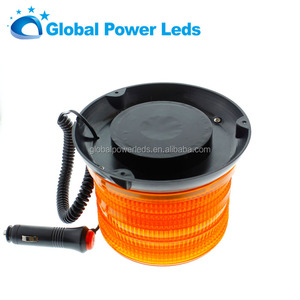 Yüksek güç sarı yanıp sönen Led işaret ışığı led strobe amber 12v 10-30v 24v Led döner uyarı işık - Product Image 4