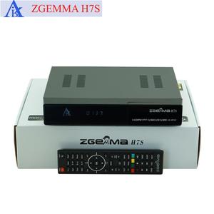 4 K caja de tv digital dvb s2x tv decodificador twin dvb s2x/s2 + dvb t2/dvb c zgemma h7s apoyo ci plus - Product Image 1
