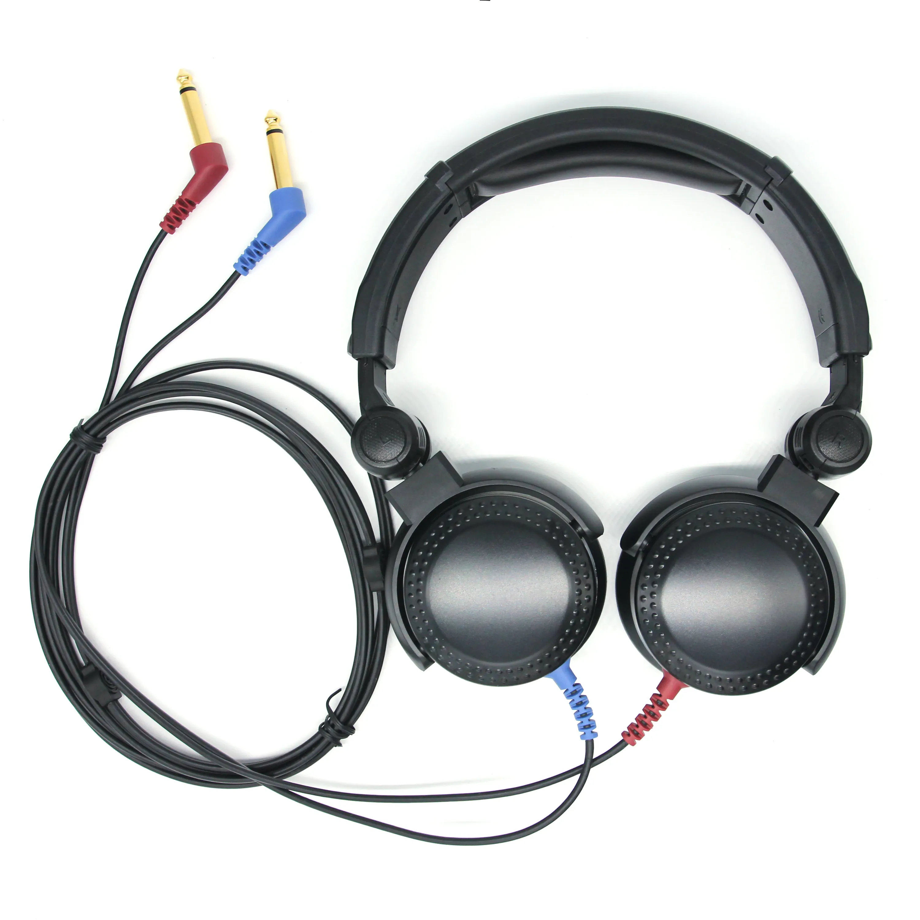 Fornitura di alta qualità nero odyometro TDH 39 transducers cuffie audiometro apparecchi acustici