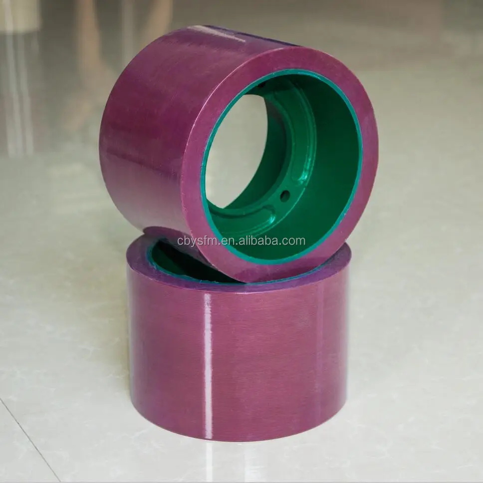 6 inch milled rice rate best rubber roll on iron cast drum