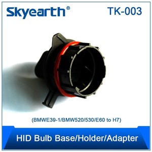 SKYEARTH Hid elektronik H7 ampul tutucu adaptör fiş BMW E39-1 Hid Xenon otomotiv ışığı 12V 12 ay 24 ay evrensel