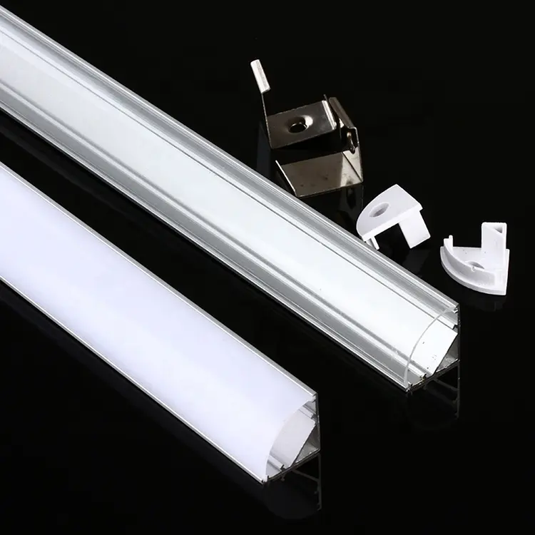 2019 Aluminium Perumahan LED Bar Lampu 45 Derajat LED Strip