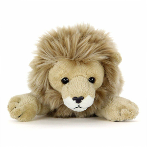 Hot Sale New Design Plush Toys PP Stuffed動物Brown Lion