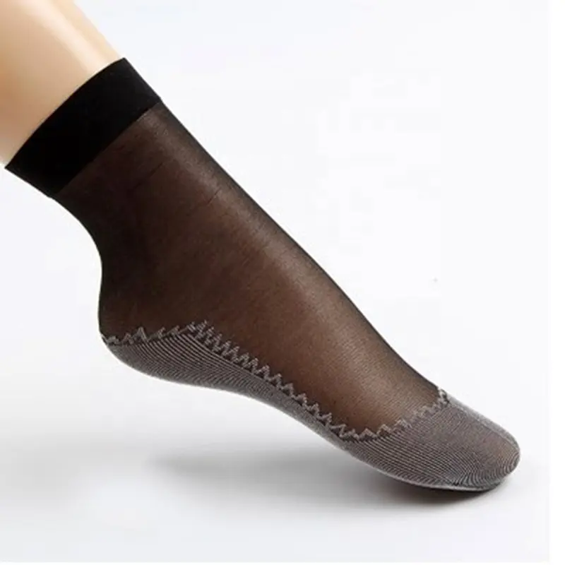 Calcetines tobilleros transpirables informales de nylon spandex premium para mujer, gran oferta