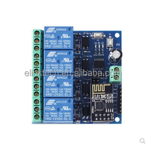 <span class=keywords><strong>ESP8266</strong></span> 4CH 5V modulo relè <span class=keywords><strong>WiFi</strong></span> interruttore telecomando APP offerta calda