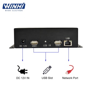 MPC1920-NW Android per la rete digitale LCD Monitor TV Box Full HD Display video CMS gestione Software Digital Signage Player - Product Image 5