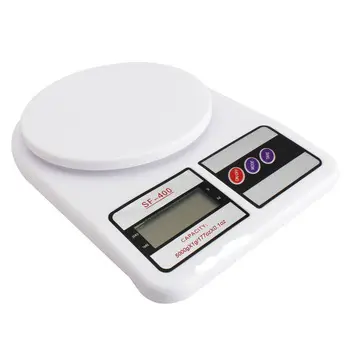 Balanças de cozinha lcd digital, ferramentas de medição de pesagem de alimentos 5kg 5000g/1g
