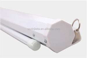 良好的销售 Dinon 投影机屏幕玻璃串珠材料壁挂式安装投影屏幕 - Product Image 4