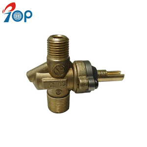 Charbroil <span class=keywords><strong>Turbo</strong></span> ทองเหลือง Clamp วาล์วสำหรับเตาก๊าซ