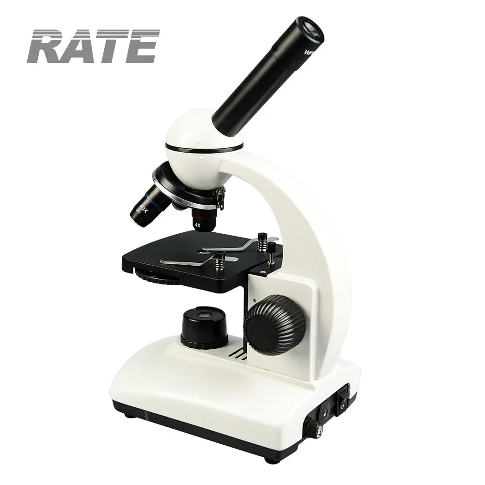 Microscope monoculaire de laboratoire médical, 3,5mm, analyseur de sang, santé