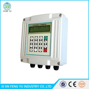 Caudalímetro ultrasónico portátil de China Medidor de flujo de aguas residuales RS485 Modbus para medición de líquidos - Product Image 4
