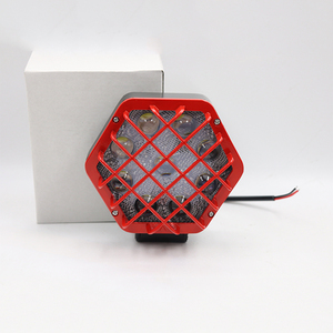 63 w <span class=keywords><strong>Led</strong></span> עבודת המכונית אור Ip67 חם למכור אדום שחור ספוט מבול אור