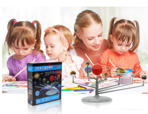 Gelsonlab HS-GE047 DIY Güneş Sistemi Dokuz gezegenler sistemi Gösterici Güneş sistemi gezegenler çocuklar için öğrenme - Product Image 5