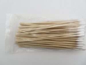 Cleanmo <strong>100</strong> Count 6&quot; Cotton <strong>Swabs</strong> with Wooden Handle.Gun Cleaning <strong>Swabs</strong>. It Also Can Be Used to Do Model Making