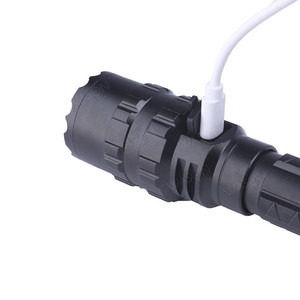 10 Watt bán lẻ chuyên nghiệp khó khăn chất lượng bán buôn Mr ánh Sáng Ngọn đuốc mạnh mẽ nhất dẫn đèn pin - Product Image 6