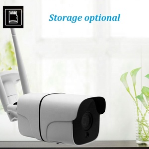 Tarjeta SIM 4G LTE, cámara IP CCTV de seguridad con visión nocturna, micrófono incorporado, tarjeta de memoria, opciones de almacenamiento, Sensor CMOS