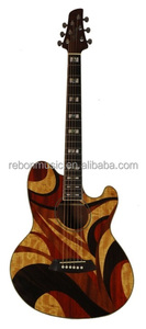 Weifang Rebon 6 String 39 Zoll Double Cutaway Akustik gitarre