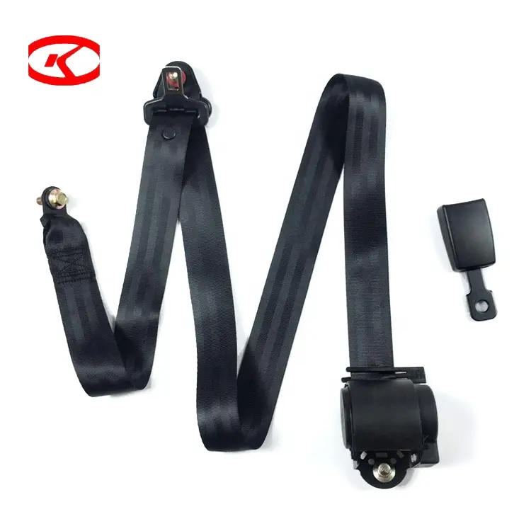 Customize Logo Certificated 3 Points Seat Belt Emergency CCC E4 TS16949 Certificated Car Retractor