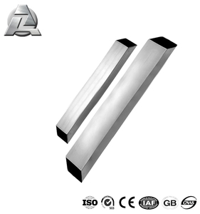 פולני כסף צינור מרובע אלומיניום 200x200mm עם מחיר