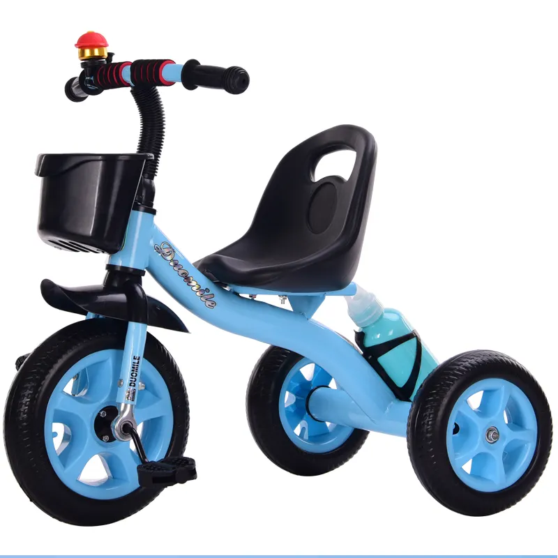 2018 novo modelo crianças 3 roda trike bicicleta, modelo simples, crianças, carrinho de bebê, plástico, triciclo, bicicleta, brinquedo para criança com assento