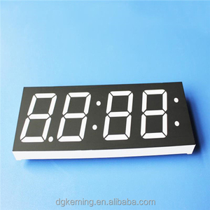 Rot 1,2 zoll 4 digit 7 segment numerische uhr digitalanzeige