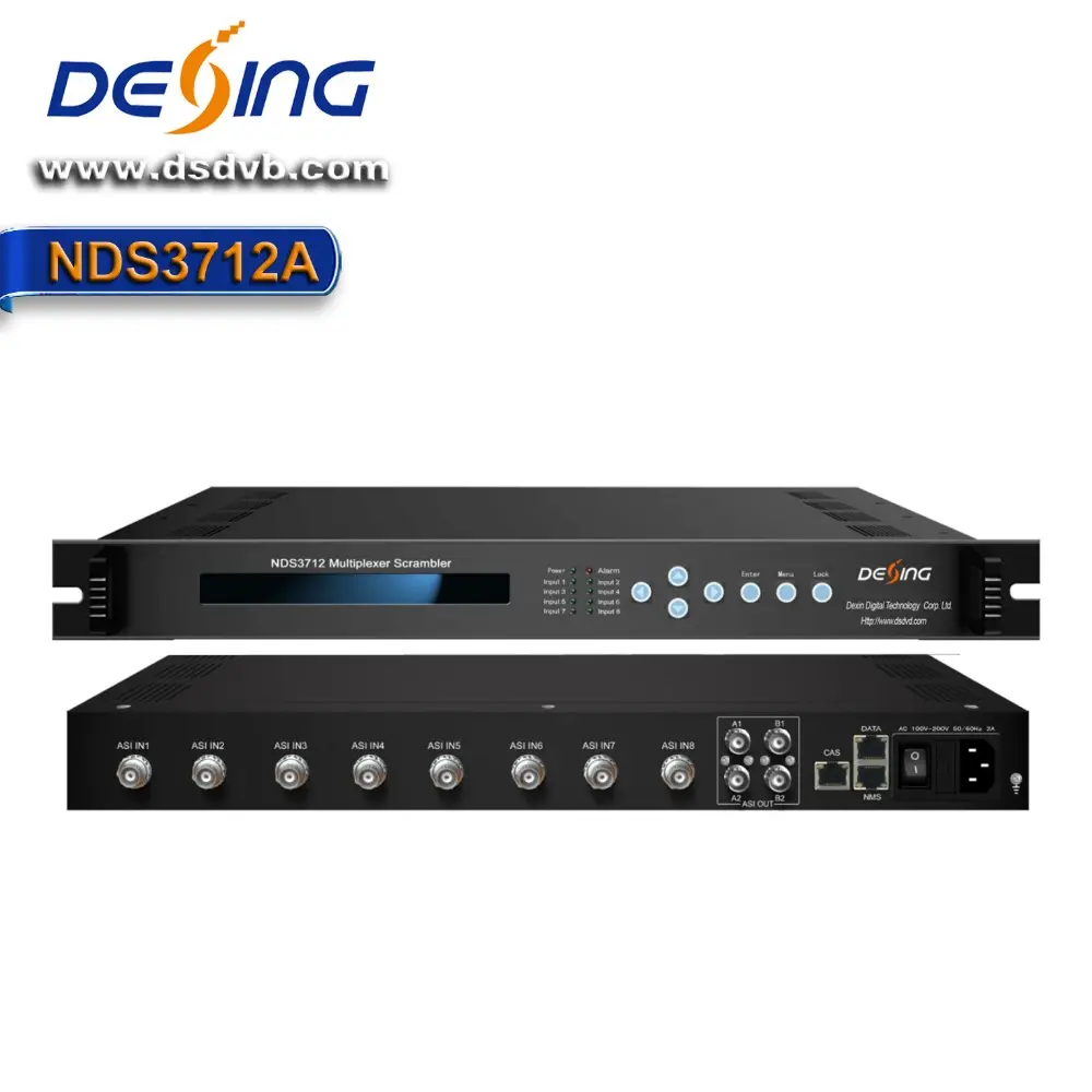 NDS3712A IP TS IP multiplexor y codificador