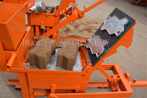 2-40 Interlocking Clay Pressed อิฐคู่มือเครื่องบีบอัด Earth บล็อกเครื่องและโคลนเครื่องอิฐ - Product Image 6