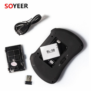 Soyeer-miniteclado inalámbrico H9, nuevo modelo, multifunción, 2,4 GHz, mando a distancia retroiluminado - Product Image 5