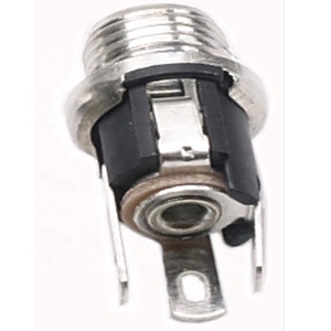 Endüstriyel 5.5*2.1 DC soket Panel montajlı erkek tipi pirinç ve naylon elektrik fişi - Product Image 2