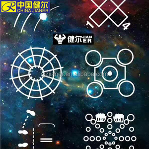 定制设计 pvc 透明环氧 3d 乙烯基塑料地板